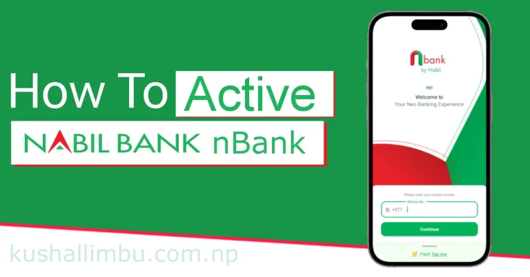 Activate Nabil Bank Mobile Banking!