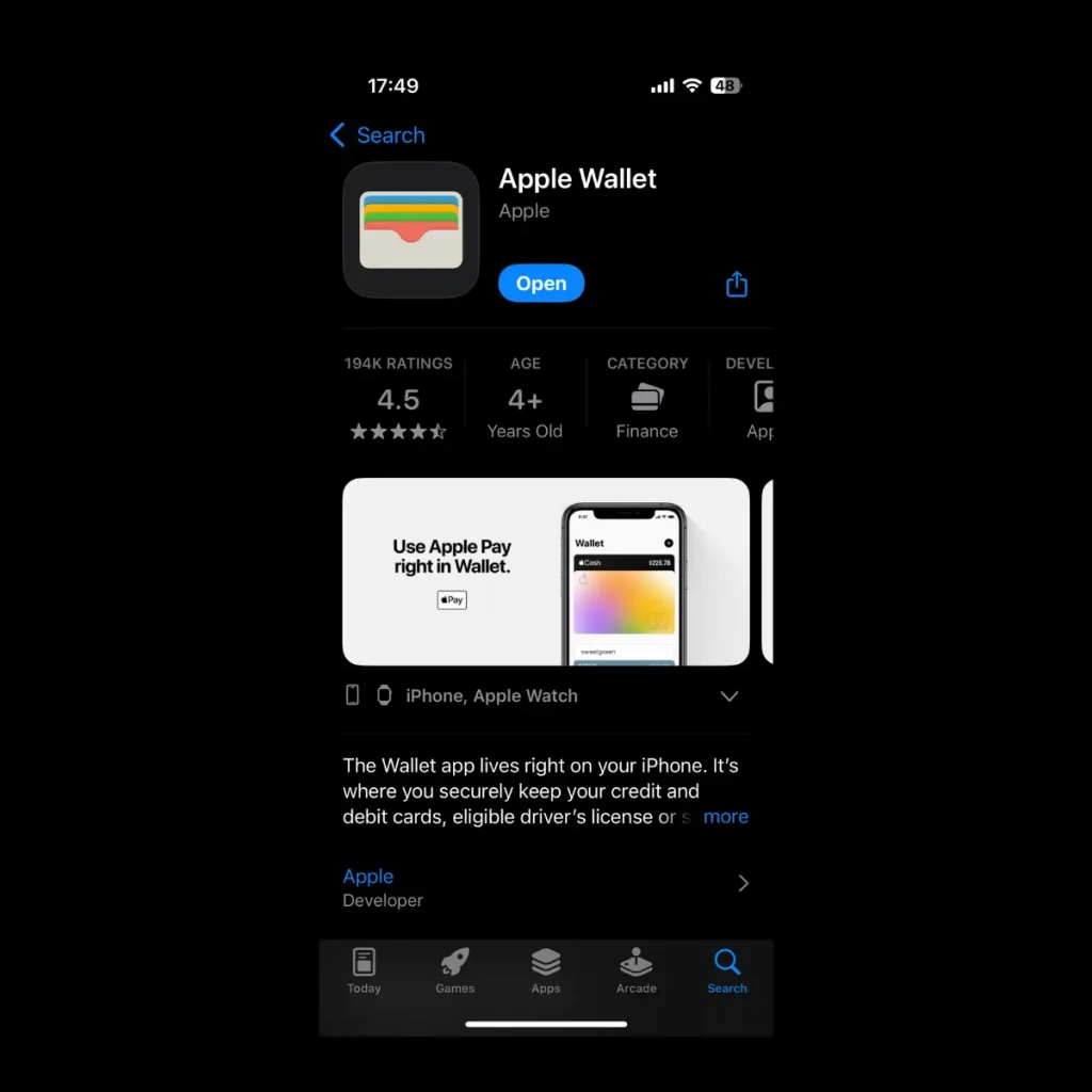download apple wallet